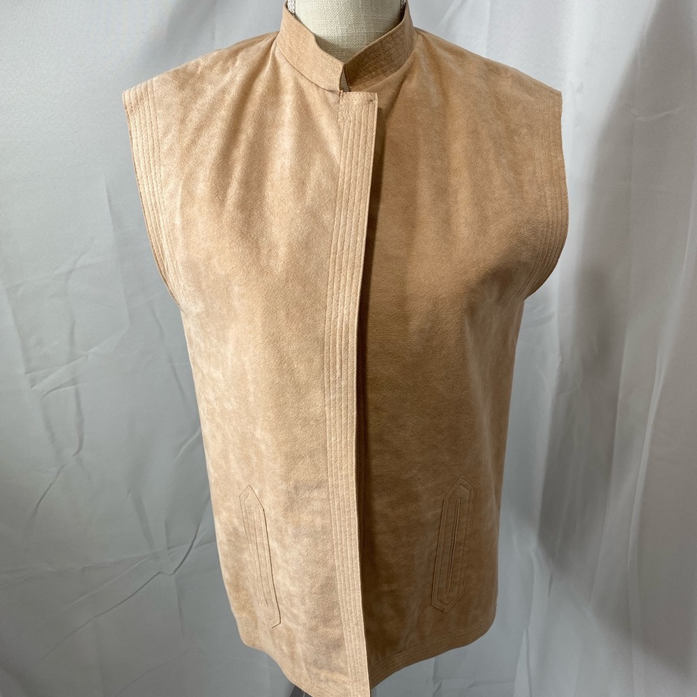 Adolph Schumann for Lilli Ann Suede vest